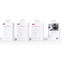 XO ładowarka sieciowa CE34 2x USB 2,4A biała + kabel Lightning