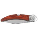 Nóż składany Martinez Albainox Red Micarta, Shiny Stainless (01084)