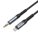 BWOO kabel AUX 3.5mm - Lightning BO-AUX068 czarny