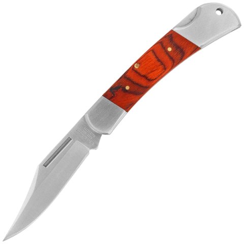 Nóż składany Herbertz CJH Pakka Wood/Stainless Steel, Satin 420 (214111)