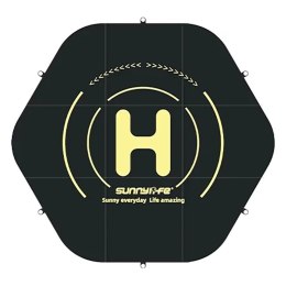 Mata lądowisko Sunnylife do dronów 110cm heksagon - dwustronne - wodoodporne (TJP10)