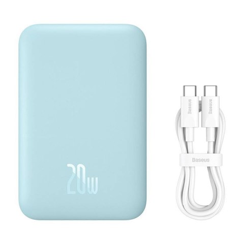 Powerbank mini Baseus 6000 mAh 20W (niebieski)