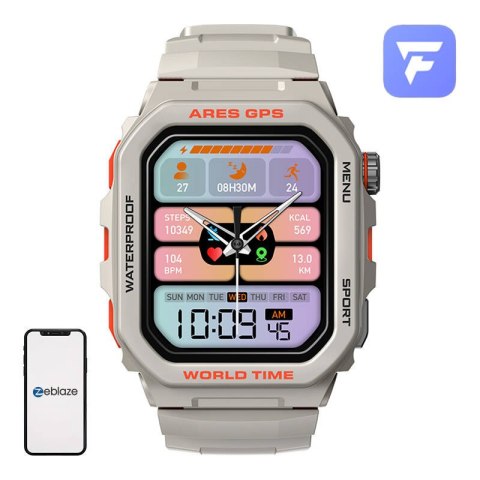 Smartwatch Zeblaze Ares GPS (biały)