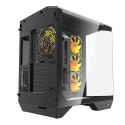 Obudowa komputerowa Darkflash DY470 (czarna) + 4 wentylatory + uchwyt GPU
