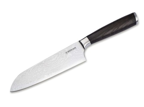 Nóż Böker Solingen Meisterklinge Damast Santoku
