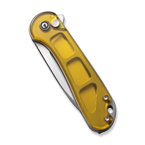 Nóż CIVIVI Elementum II Ultem Amber Button Lock 179 mm