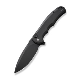 Nóż CIVIVI Button Lock Praxis Aluminum All Black