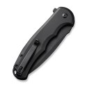 Nóż CIVIVI Button Lock Praxis Aluminum All Black