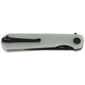 Nóż składany Bestechman Flick Jade G10, Black PVD D2 by Ostap Hel (BMK13E)