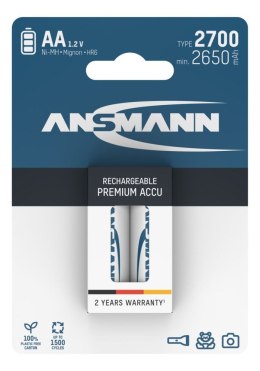 Akumulator Ansmann NiMH AA/HR6 typ 2700, 2 szt
