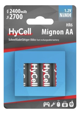 Akumulatory HyCell NiMH AA / HR6 typ 2700, 4 szt