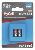 Akumulatory HyCell NiMH AAA / HR03 typ 1000, 4 szt