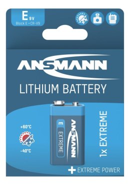 Bateria litowa Ansmann E / 1604LC / PP3 9V