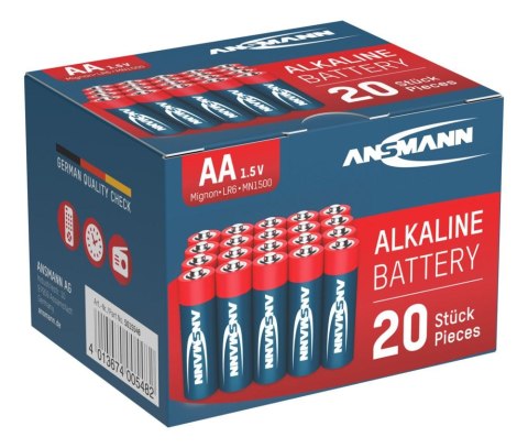 Baterie alkaliczne Ansmann AA / LR6, 20 szt.