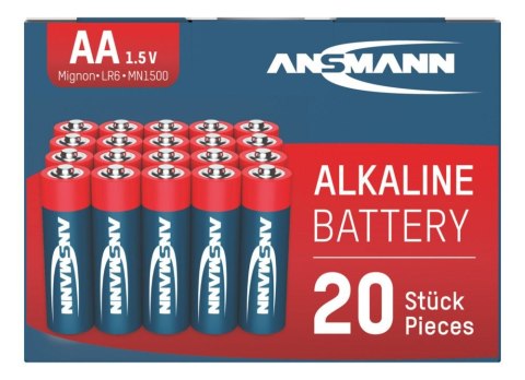 Baterie alkaliczne Ansmann AA / LR6, 20 szt.