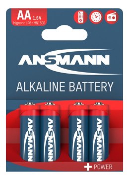 Baterie alkaliczne Ansmann AA / LR6, 4 szt.