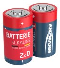 Baterie alkaliczne Ansmann D / LR20, 2 szt.