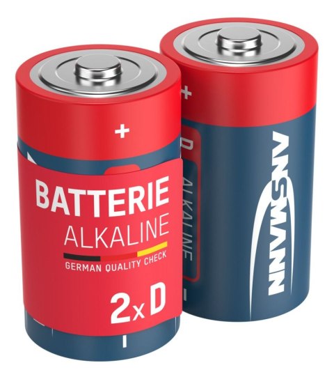 Baterie alkaliczne Ansmann D / LR20, 2 szt.