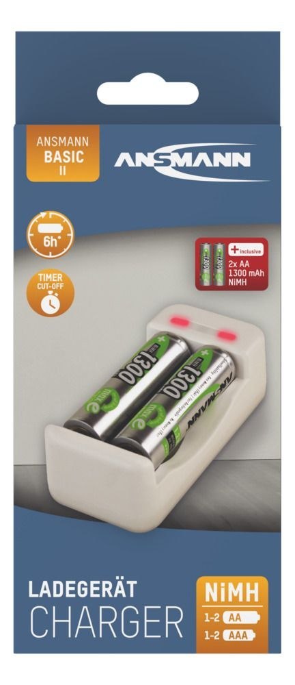 Ładowarka Ansmann USB Basic II + 2x AA 1300mAh