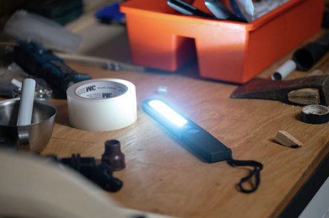 Lampa warsztatowa LED Ansmann WL390R, 385 lm,aku