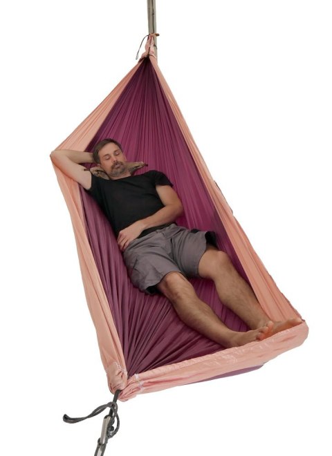 Hamak Ticket To The Moon Original Plum/Peach