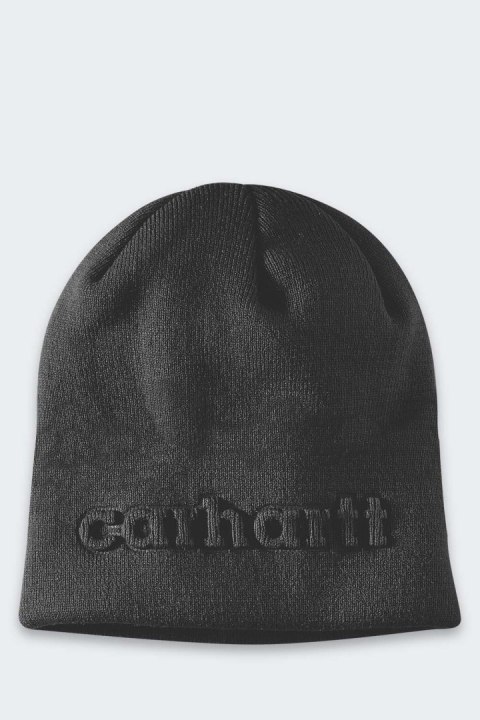 Czapka Carhartt Knit Embossed Beanie BLACK