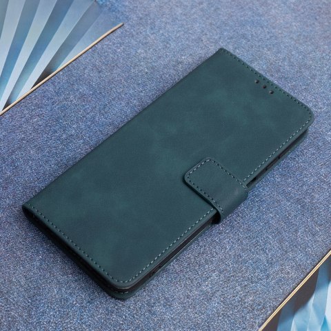 Etui Smart Velvet do Samsung Galaxy A17 4G / A17 5G ciemnozielone