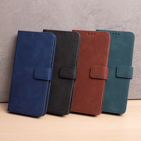 Etui Smart Velvet do Samsung Galaxy A17 4G / A17 5G ciemnozielone