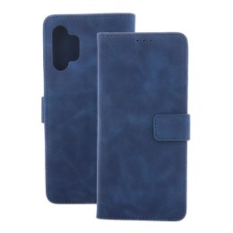 Etui Smart Velvet do Samsung Galaxy A17 4G / A17 5G granatowe