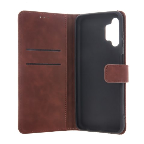 Etui Smart Velvet do Samsung Galaxy S25 FE brązowe