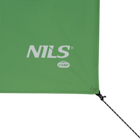 NC17107 TARP PŁACHTA BIWAKOWA KEMPINGOWA 300X300 CM ZIELONA NILS CAMP