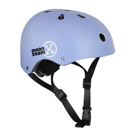 NA0189 ZESTAW LED ŁYŻWOROLKI OCHRANIACZE MOONBEAM NIEBIESKIE ROZM. M(35-38) NILS EXTREME