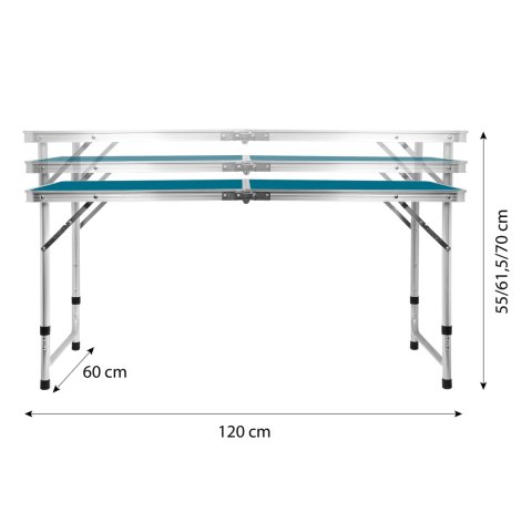 NC1605 NIEBIESKI STÓŁ KEMPINGOWY NILS CAMP