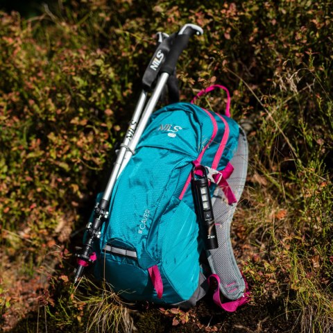 NC1950 PLECAK TURYSTYCZNY TURKUSOWY CAVER 18L NILS CAMP