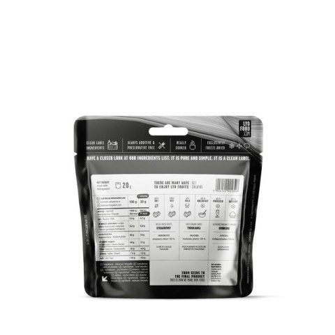 LYOFOOD Liofilizowane owoce truskawki 20g