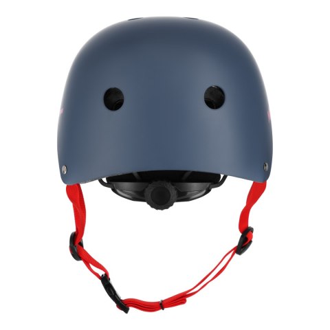 MTW001-1 KASK SZARO-CZERWONY ROZM. M(55-58CM) NILS EXTREME