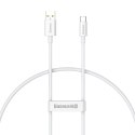 Baseus kabel Superior USB - USB-C 0,25m biały 100W