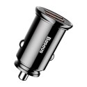 Baseus ładowarka samochodowa PD Dual QC 3.0 2x USB 60W czarna