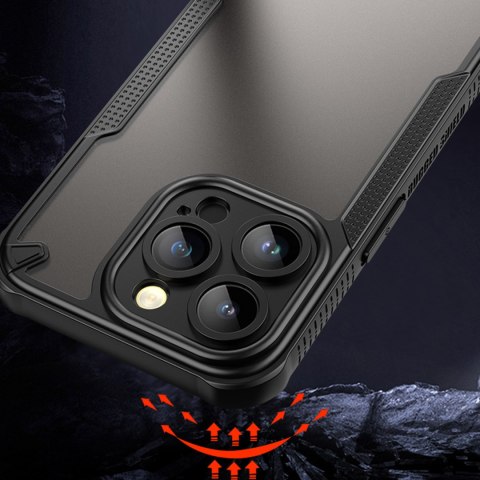 Nakładka Defender Matt do iPhone 17 6,3" czarna