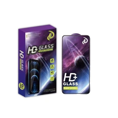 Szkło hartowane 9D do Samsung Galaxy S21 FE 5G czarna ramka 10w1