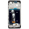 LCD + panel dotykowy Motorola G24 / G24 Power czarny oryginał