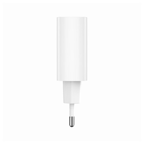 Forever ładowarka sieciowa PD QC TC-07-30AC 1x USB-C 1x USB 30W biała + kabel USB-C - USB-C 60W