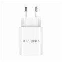 Forever ładowarka sieciowa PD QC TC-07-30AC 1x USB-C 1x USB 30W biała + kabel USB-C - USB-C 60W