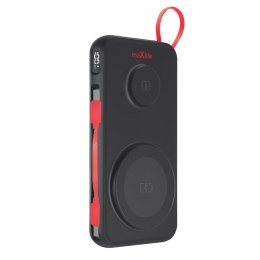 Maxlife power bank bezprzewodowy MXPB-08 10000 mAh magnetyczny 3w1 czarny