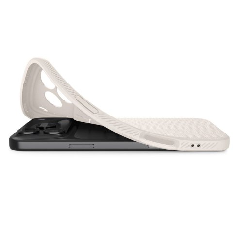 Spigen nakładka Liquid Air do iPhone 17 Pro Max tytanowa