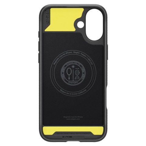 Spigen nakładka Rugged Armor Mag MagSafe do iPhone 16 6,1" matowa czarna