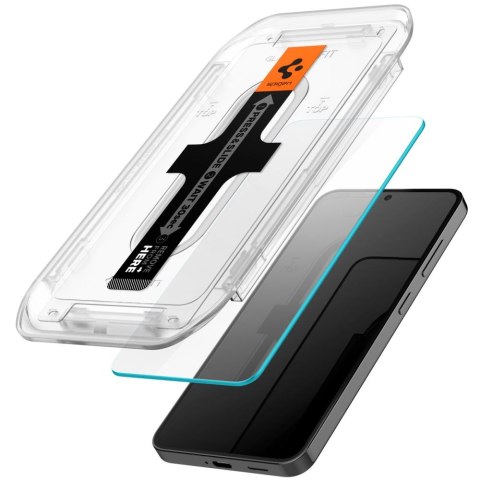 Spigen szkło hartowane GLAS.TR "EZ FIT" 2-pack do Samsung Galaxy S24 / S25 przezroczyste
