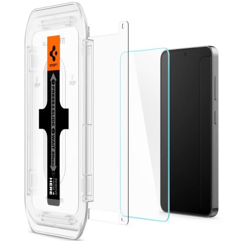 Spigen szkło hartowane GLAS.TR "EZ FIT" 2-pack do Samsung Galaxy S24 / S25 przezroczyste