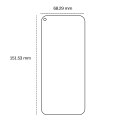 Szkło hartowane 2,5D do Huawei P40 Lite E / P40 Lite / Y7p / Honor 9C / Samsung Galaxy A51 / A51 5G