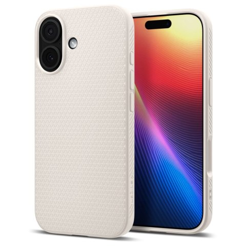Spigen nakładka Liquid Air do iPhone 17 tytanowa